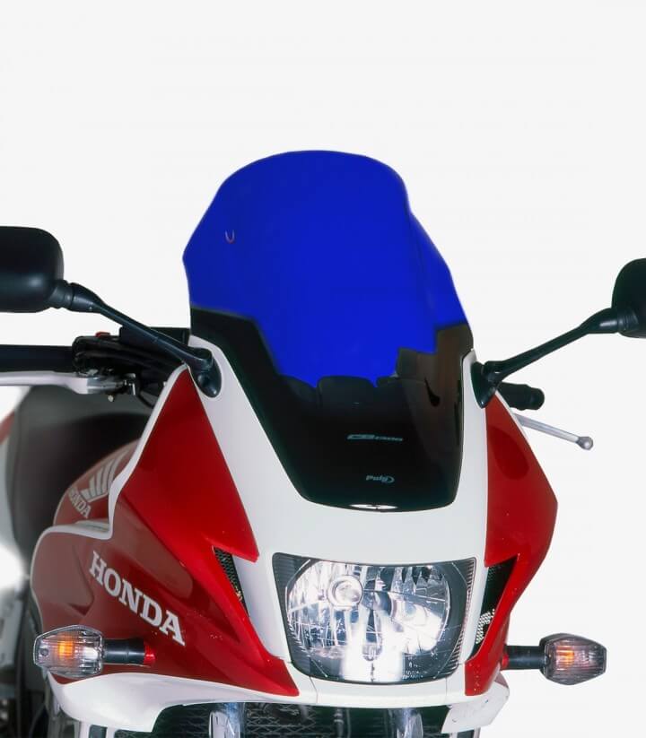 Honda CB1300S Puig Touring Blue Windshield 4098A