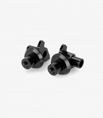 Puig pilot side footrest adapters set 21246N for Aprilia Tuareg 660 (2022 - 2024)