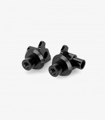 Fußrastenhalter-Set Fahrer Aprilia Tuareg 660 (22-26) Puig 21246N