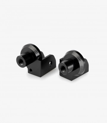 Puig pilot side footrest adapters set 21774N for Benelli TRK 702/X (2023 - 2024)