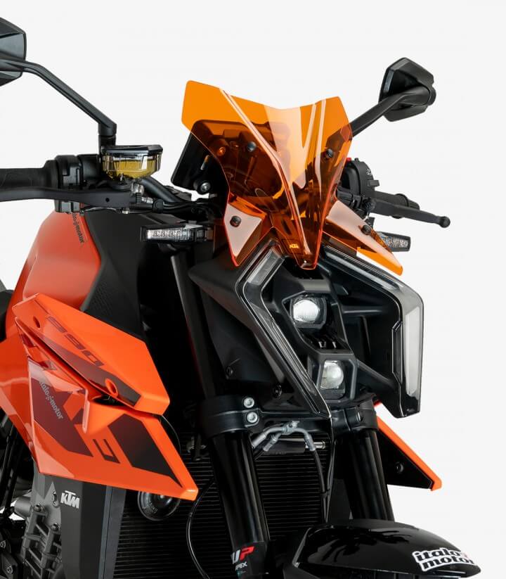 Windschild Puig New Generation Sport KTM 990 Duke (24-25) Orange 21995T