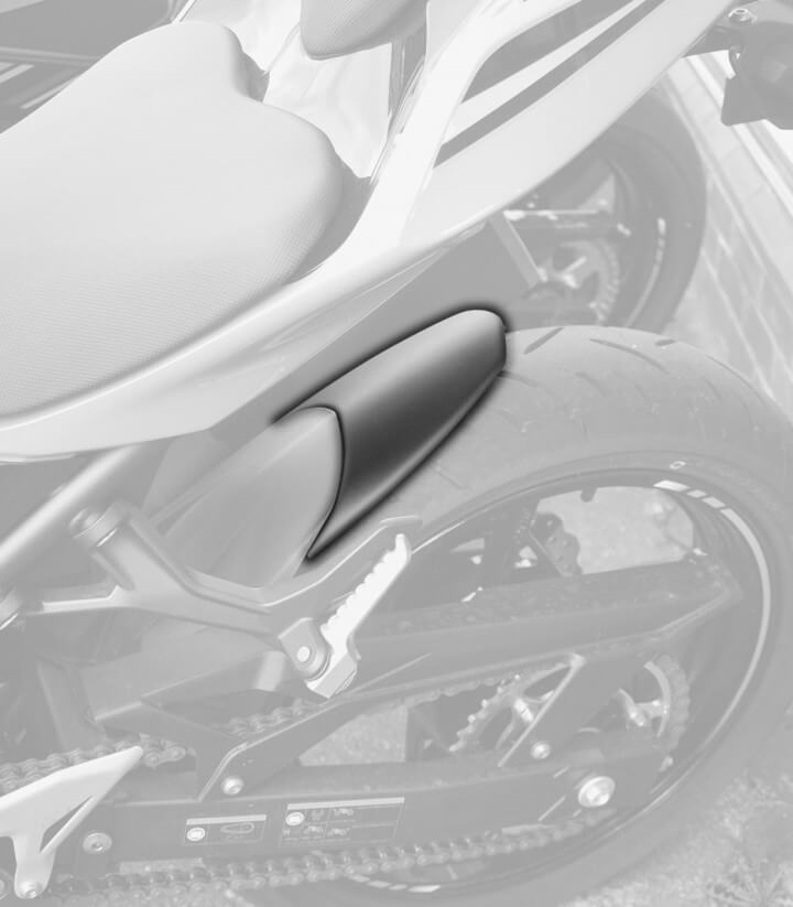 Kotflügelverlängerung hinten Puig 1811J für Kawasaki Ninja 400/500 (18-26), Z400/Z500 (19-26)