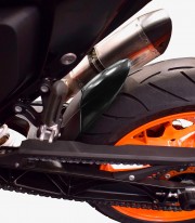 Extensión guardabarros trasero Puig 1882J para KTM 125/390 Duke (17-23), 390 Adventure (20-24)