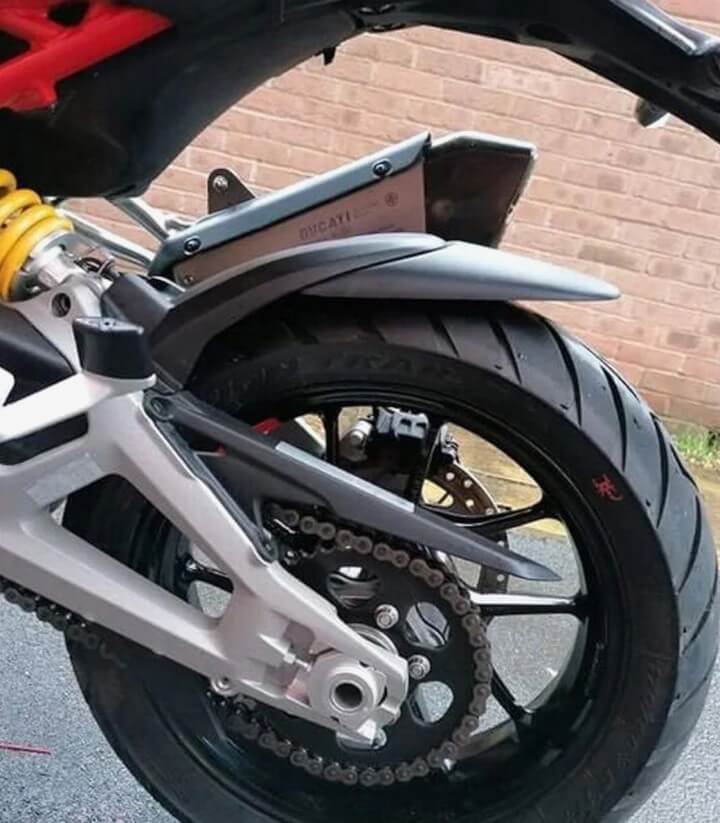 Kotflügelverlängerung hinten Puig 21256J für Ducati Multistrada V4/V4S/Rally/Sport (21-23)