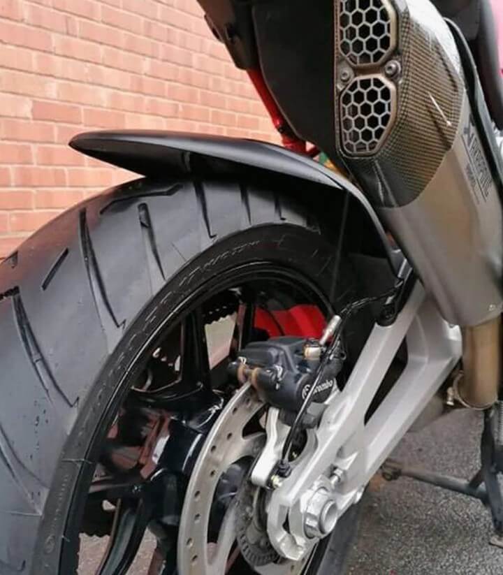 Kotflügelverlängerung hinten Puig 21256J für Ducati Multistrada V4/V4S/Rally/Sport (21-23)