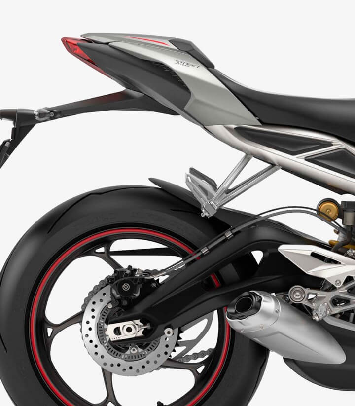 Kotflügelverlängerung hinten Puig 9906J für Triumph Street Triple 765 R/RS/S (17-26)
