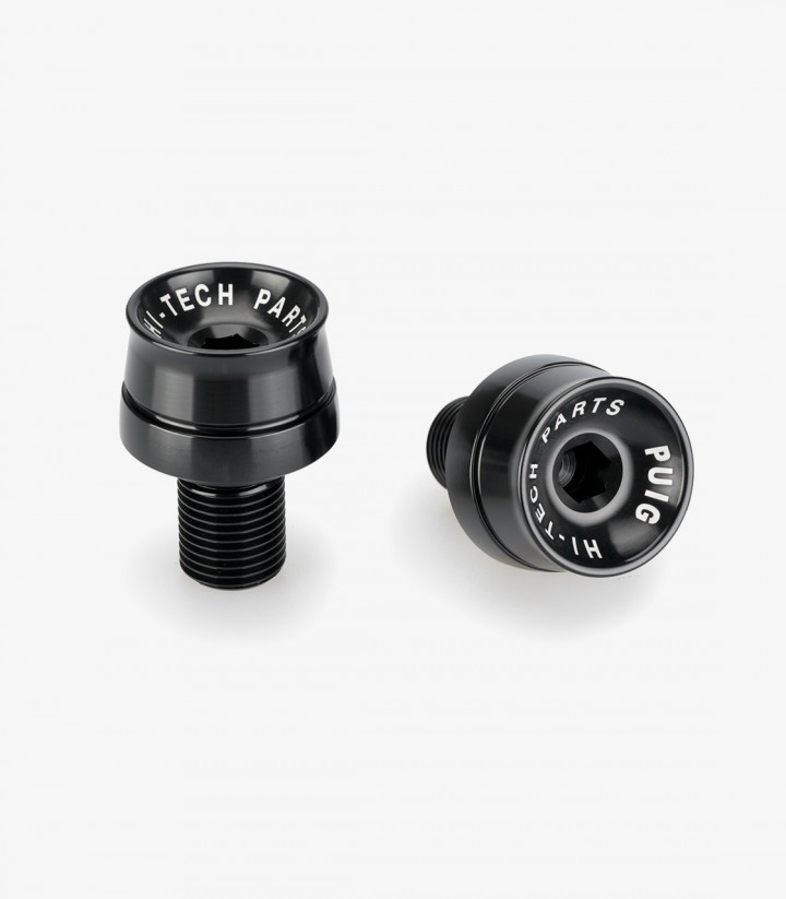 Bar ends for Puig handlebars Speed 20858N in Black