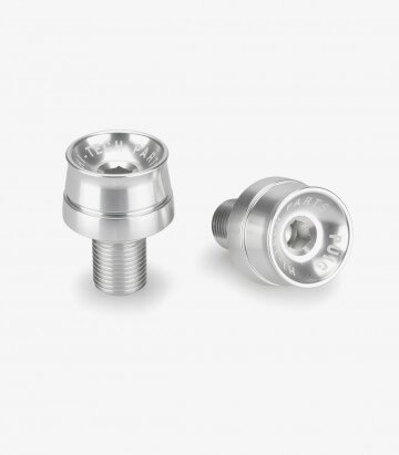Puig Lenkerendgewichte Speed 20858P für Lenker in Silber