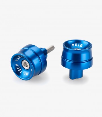 Puig Lenkerendgewichte Speed 21002A in Blau für Kawasaki Ninja 650 (20-26), Ninja 7 Hybrid (24-26), Z650 (20-26)