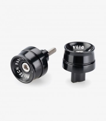 Puig Speed 21002N Bar Ends in Black for Kawasaki Ninja 650, Ninja 7 Hybrid, Z650