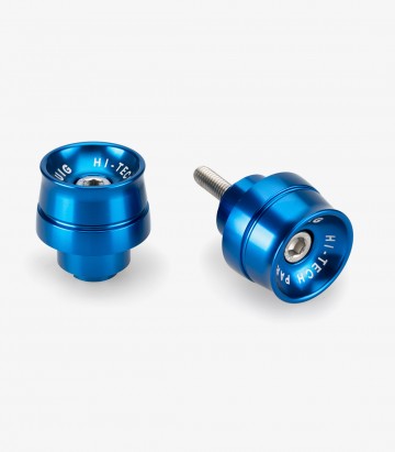 Puig Lenkerendgewichte Speed 21012A in Blau für several Honda models