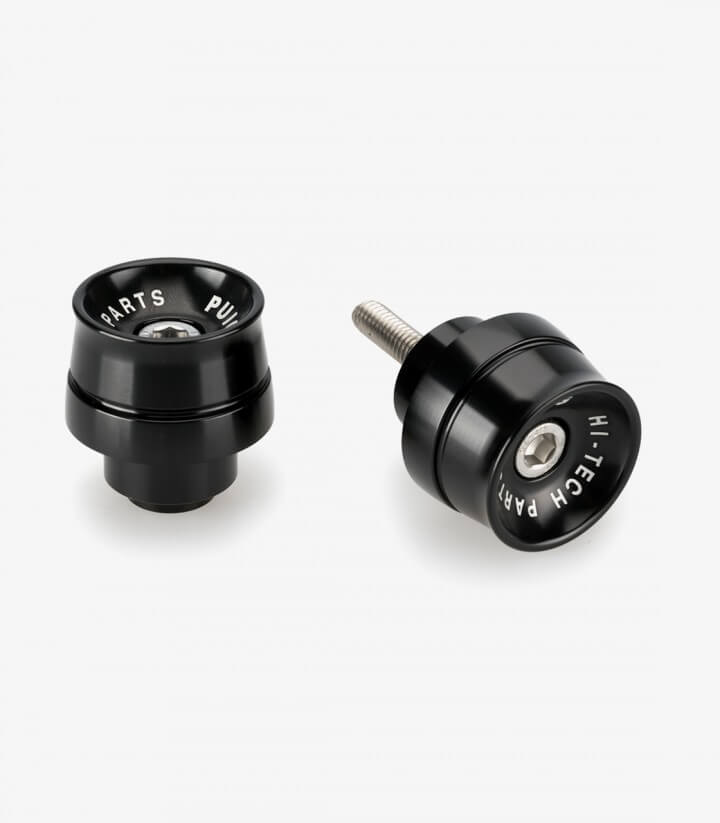 Puig Lenkerendgewichte Speed 21012N in Schwarz für several Honda models