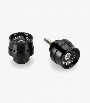 Puig Lenkerendgewichte Speed 21012N in Schwarz für several Honda models