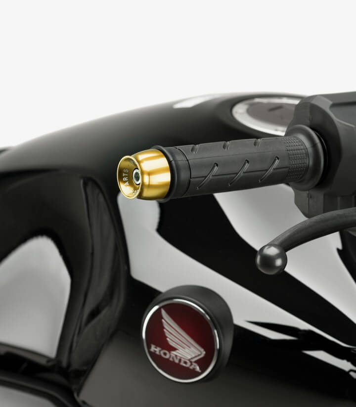 Puig Lenkerendgewichte Speed 21012O in Gold für several Honda models