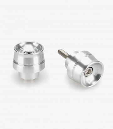 Puig Speed 21012P Bar Ends in Silver for several Honda models