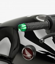 Puig Speed 21012V Bar Ends in Green for several Honda models