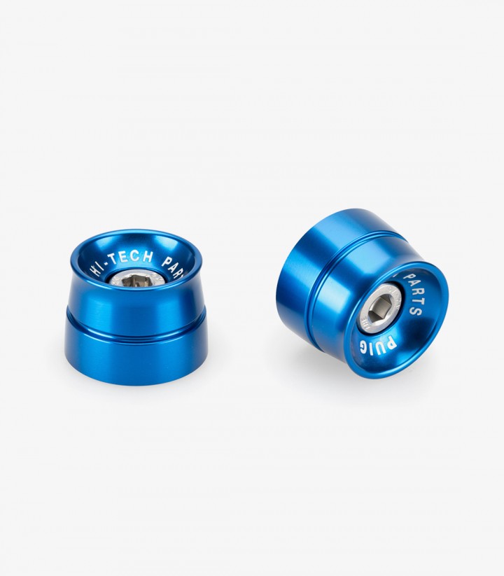 Puig Speed 21013A Bar Ends in Blue for several Kawasaki models