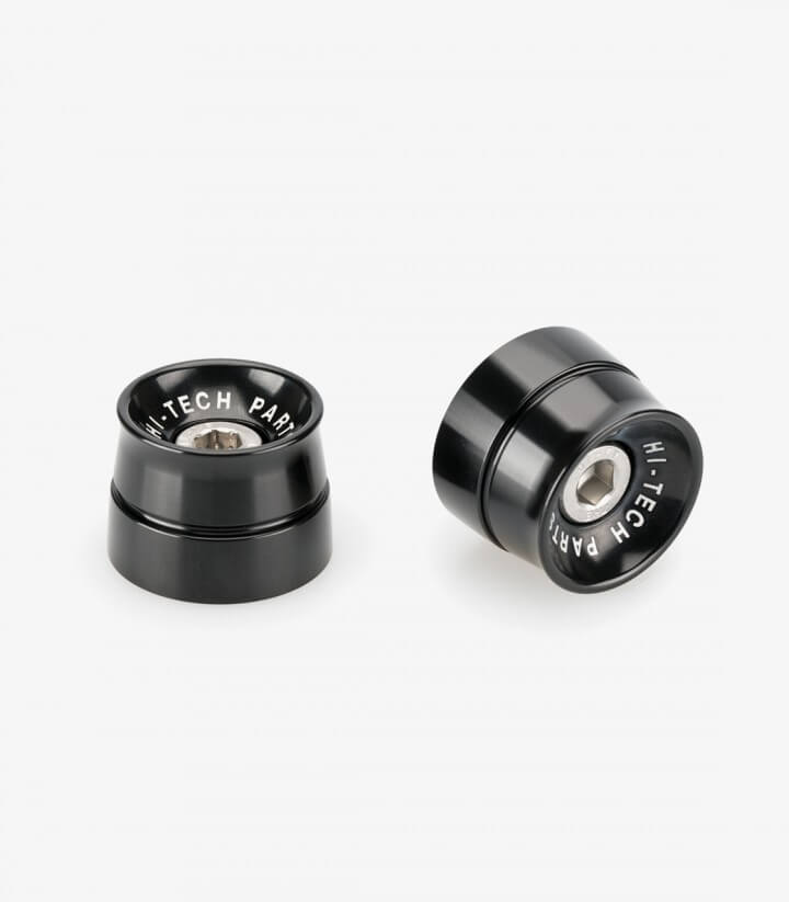 Puig Lenkerendgewichte Speed 21013N in Schwarz für several Kawasaki models