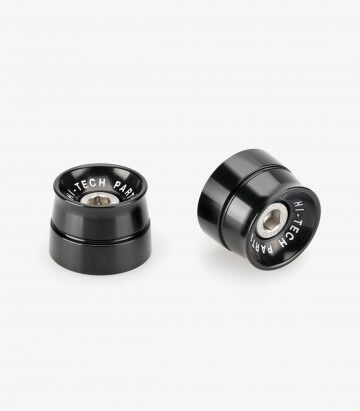Puig Lenkerendgewichte Speed 21013N in Schwarz für several Kawasaki models