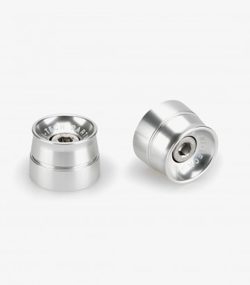 Puig Speed 21013P Bar Ends in Silver for several Kawasaki models