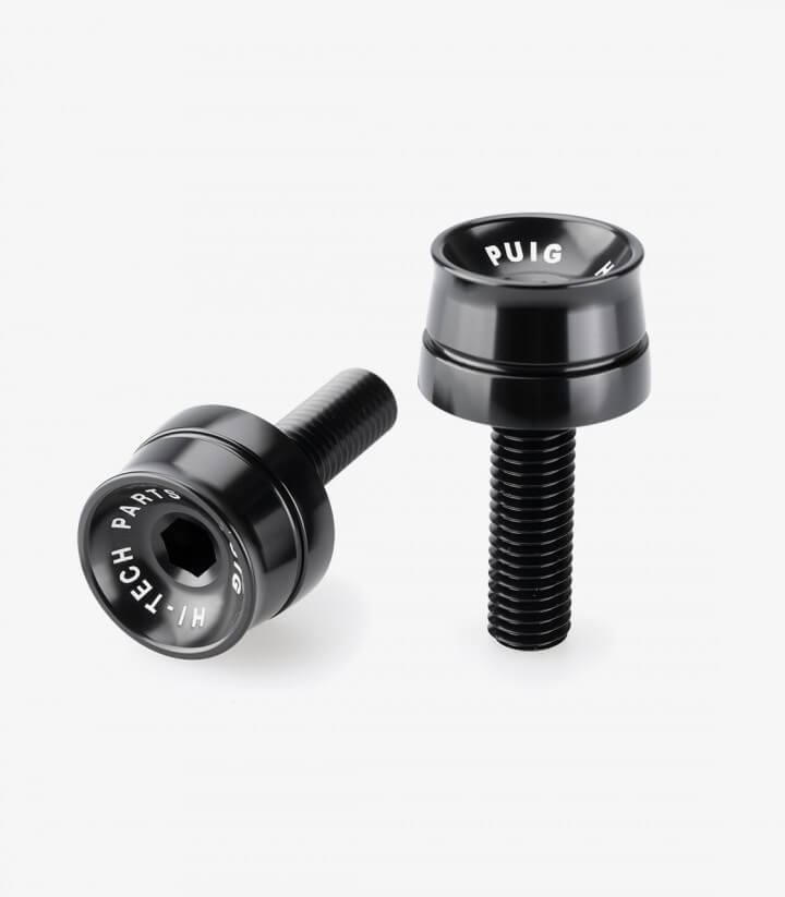 Puig Lenkerendgewichte Speed 21018N in Schwarz für BMW C400GT (18-21), F800R (15-19), S1000RR (09-18)