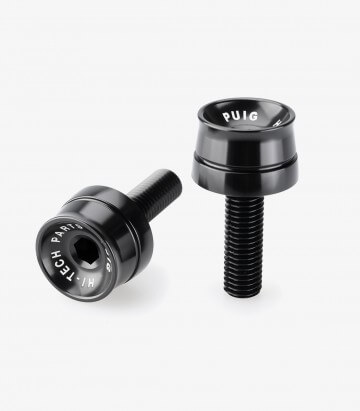 Puig Lenkerendgewichte Speed 21018N in Schwarz für BMW C400GT (18-21), F800R (15-19), S1000RR (09-18)