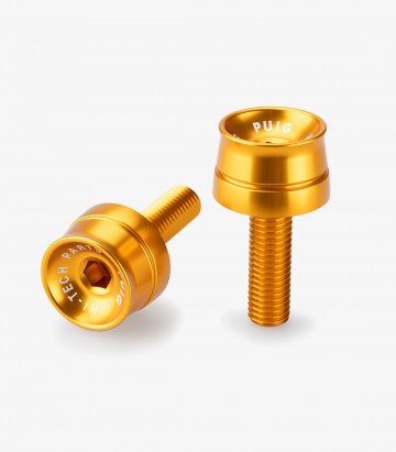 Puig Lenkerendgewichte Speed 21018O in Gold für BMW C400GT (18-21), F800R (15-19), S1000RR (09-18)