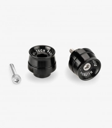Puig Lenkerendgewichte Speed 21020N in Schwarz für several Honda models