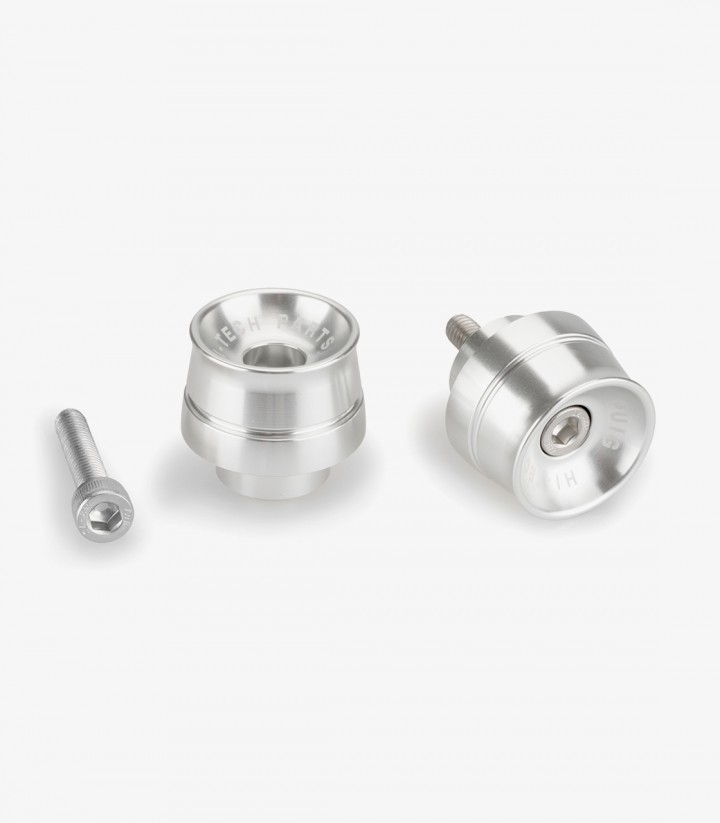 Puig Speed 21020P Bar Ends in Silver for several Honda models