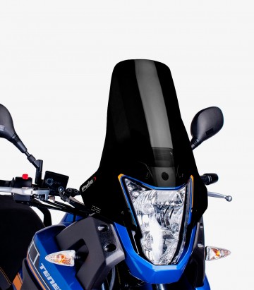 Windschild Puig Touring Yamaha XT660Z Tenere (08-16) Schwarz 4636N