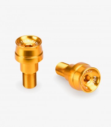 Puig Lenkerendgewichte Speed 21024O in Gold für several Yamaha models