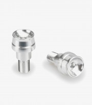 Puig Speed 21024P Bar Ends in Silver for several Yamaha models