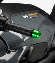 Puig Speed 21024V Bar Ends in Green for several Yamaha models