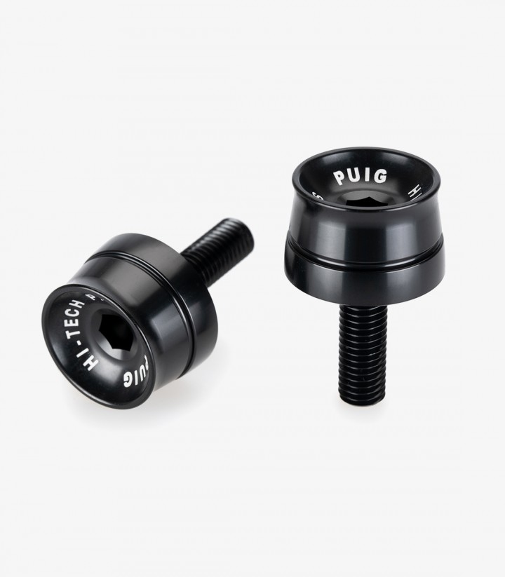 Puig Speed 21028N Bar Ends in Black for BMW F900R, M1000R, R1200/1250R, S1000 XR/R