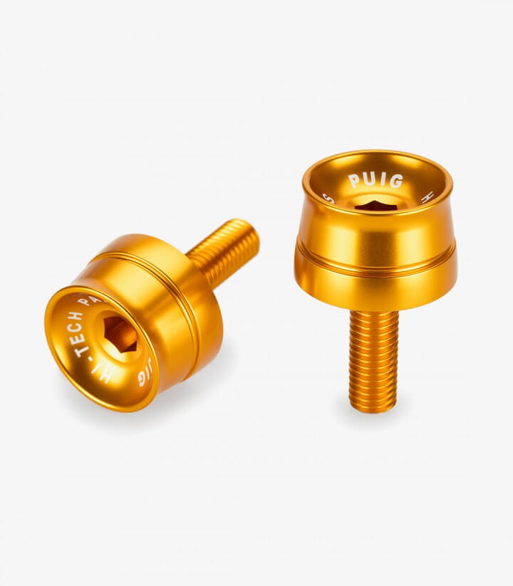 Puig Lenkerendgewichte Speed 21028O in Gold für several BMW models