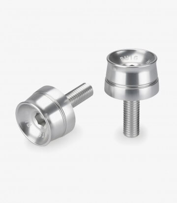 Puig Lenkerendgewichte Speed 21028P in Silber für several BMW models