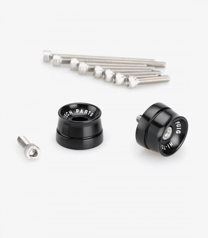 Puig Lenkerendgewichte Speed 21030N in Schwarz für several  Suzuki and Yamaha models