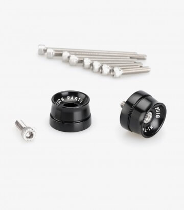 Puig Lenkerendgewichte Speed 21030N in Schwarz für several  Suzuki and Yamaha models