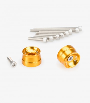 Puig Lenkerendgewichte Speed 21030O in Gold für several  Suzuki and Yamaha models