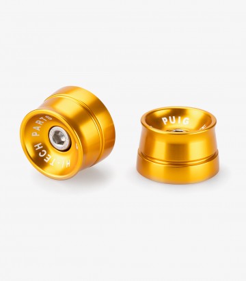 Puig Speed 21235O Bar Ends in Golden for Triumph Speed Triple 1200 RR