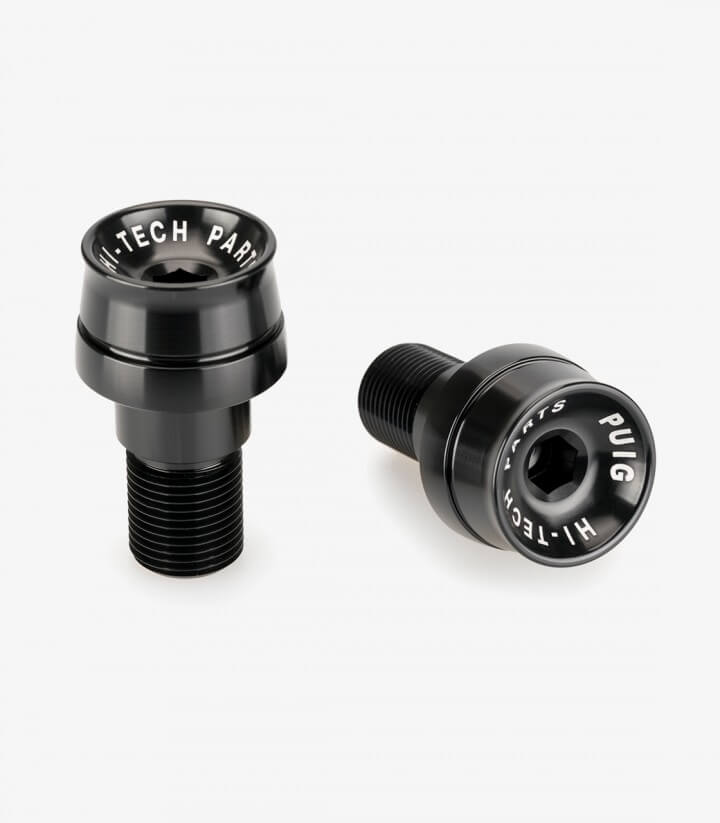 Puig Lenkerendgewichte Speed 21292N in Schwarz für Aprilia Tuono V4 1100 (25-26), Yamaha TMAX 560 (22-26)