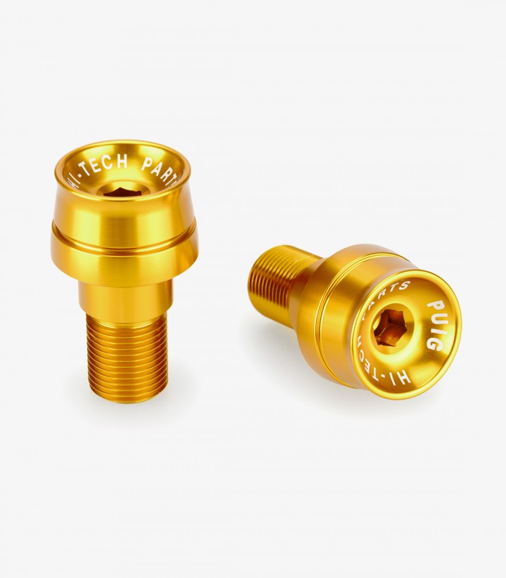 Puig Speed 21292O Bar Ends in Golden for Yamaha T-MAX 560