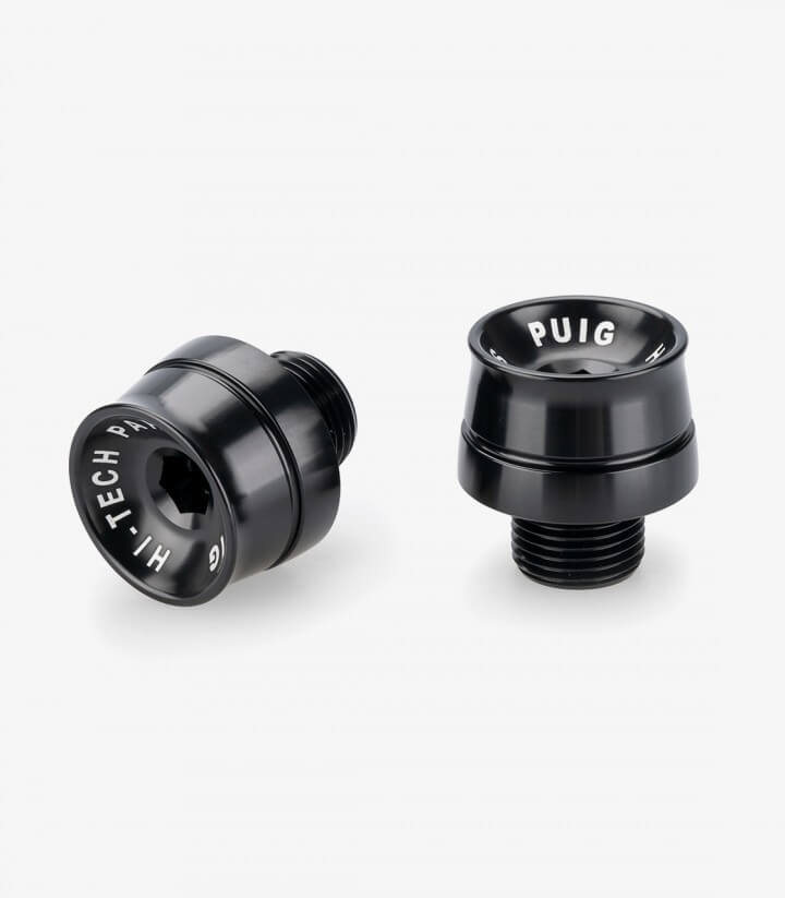 Puig Lenkerendgewichte Speed 21359N in Schwarz für Aprilia RSV4 (21-24), Benelli Leoncino Bobber 400 (26), Ducati Panigale V2 (2