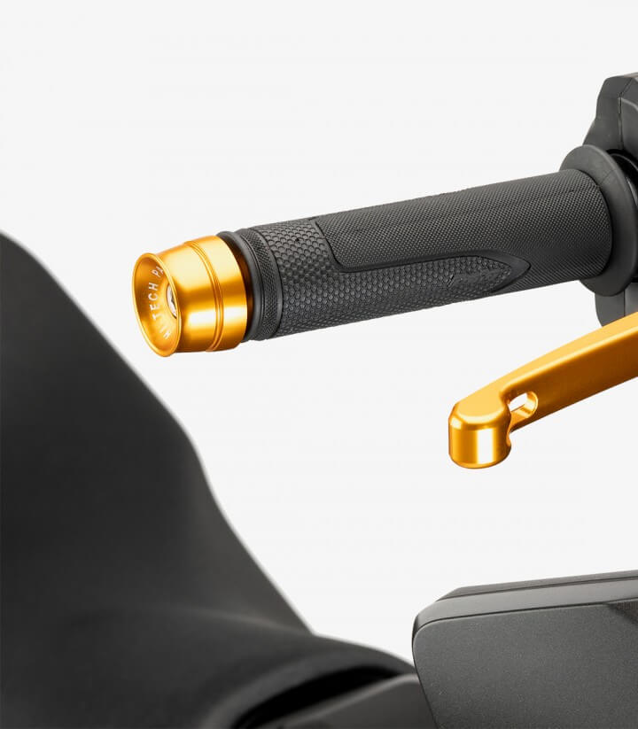 Puig Lenkerendgewichte Speed 21426O in Gold für several Honda models