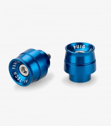 Puig Speed 21450A Bar Ends in Blue for Yamaha MT-07 Tracer, Tracer 7/700/GT