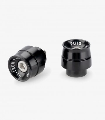 Puig Lenkerendgewichte Speed 21450N in Schwarz für Yamaha MT-07 Tracer (16-17), Tracer 700 (18-20), Tracer 7 (21-24)
