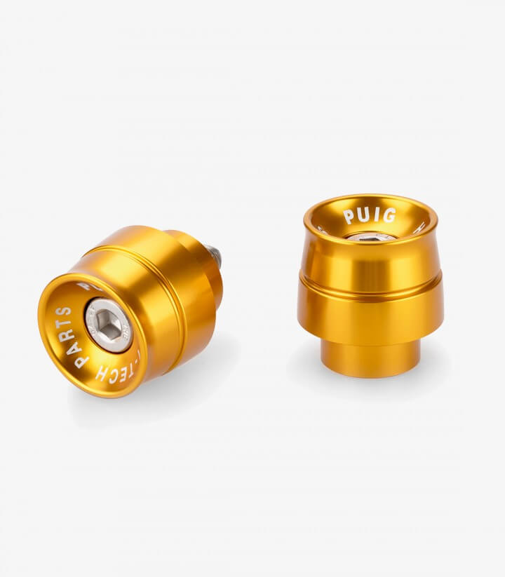 Puig Lenkerendgewichte Speed 21450O in Gold für Yamaha MT-07 Tracer (16-17), Tracer 700 (18-20), Tracer 7 (21-24)