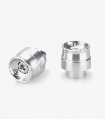 Puig Lenkerendgewichte Speed 21450P in Silber für Yamaha MT-07 Tracer (16-17), Tracer 700 (18-20), Tracer 7 (21-24)