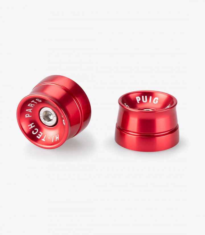 Puig Speed 21598R Bar Ends in Red for Voge 500/525 AC