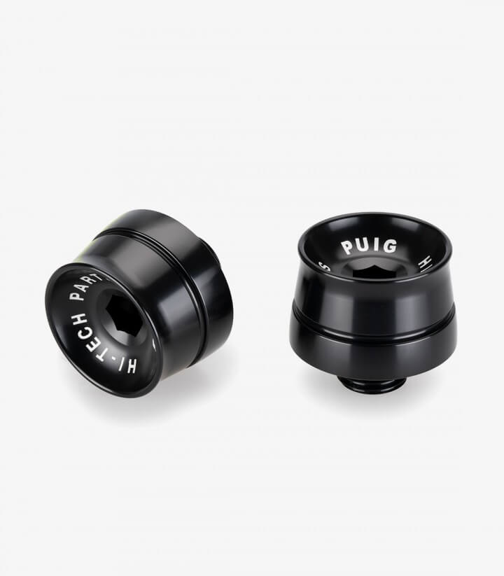 Puig Lenkerendgewichte Speed 21602N in Schwarz für CFMOTO 650NK (17-26)